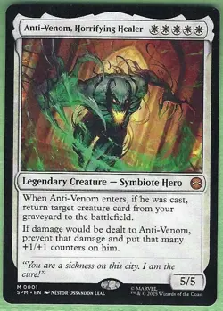 MTG Magic The Gathering Spider-Man - Anti-Venom, Horrifying Healer NM - Image 1
