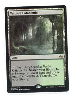 MTG Modern Masters 2017 - 1x Verdant Catacombs - NM - Image 1