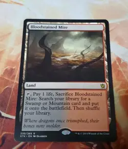 MTG Bloodstained Mire Khans of Tarkir 230/269 Regular Rare UNPLAYED Nr Mint/Mint - Image 1