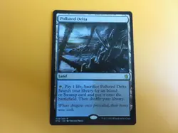 MTG Polluted Delta Khans of Tarkir NM - Image 1