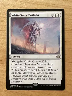 MTG NM White Sun's Twilight [Phyrexia: All Will be One] - Image 1