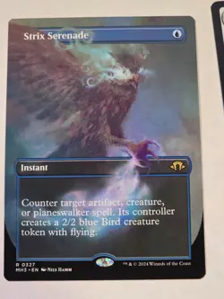 MTG - Strix Serenade Borderless- Modern Horizons 3 - Image 1
