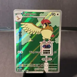 Pokemon TCG Pidgeotto 208/197 Illustration Rare Full Art Holo Obsidian Flames NM - Image 1