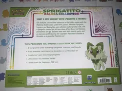 Pokemon TCG Paldea Pin Collection Sprigatito - Image 2