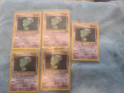5 Pokemon TCG/CCG Black Star Promo Misdreavus #39. Vintage Unique Rare. - Image 1