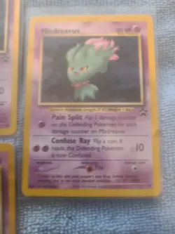 5 Pokemon TCG/CCG Black Star Promo Misdreavus #39. Vintage Unique Rare. - Image 4