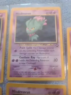 5 Pokemon TCG/CCG Black Star Promo Misdreavus #39. Vintage Unique Rare. - Image 5