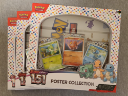 Pokemon TCG Scarlet & Violet 151 Poster Collection Lot of 3 *Factory Sealed* - Image 1