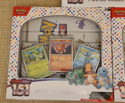 Pokemon TCG Scarlet & Violet 151 Poster Collection Lot of 3 *Factory Sealed* - Image 3