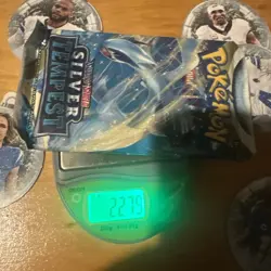 21.79 Grams 🔥 HEAVY 🔥 Pokemon TCG Silver Tempest Booster Pack! FACTORY SEALED - Image 3