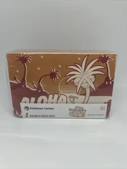 2024 Pokemon World Championship Honolulu Hawaii Alolan Exeggutor Double Deck Box - Image 1