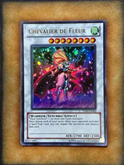 Yugioh Chevalier De Fleur TF05-EN002 Ultra Rare Promo NM - Image 1