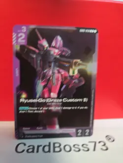 Ryusei-Go (Graze Custom IIGundam Card Game . Dual Impact Rare .GD02-058 - Image 2