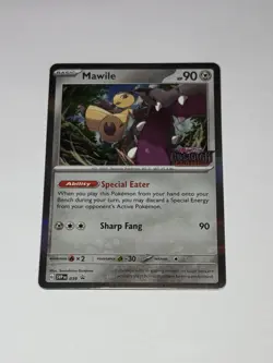 Mawile SVP 039 Scarlet & Violet Black Star Promo Holo TCG Pokemon Card NM - Image 1