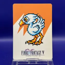 Summoned Beast Chocobo No.109 Final Fantasy 5 V Card TCG Japan PS Games Famicom - Image 1