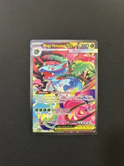 Mega Venusaur EX 177/132 SIR Mega Evolutions Pokemon Card - Image 1
