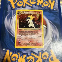 Typhlosion Neo Genesis 18/111 Holo Rare Pokemon Card Has Wear MP - Image 1