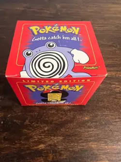 Pokemon POLIWHIRL 23K Gold Plated Trading Card 1999 Burger King Promo SEALED - Image 1