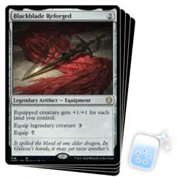 BLACKBLADE REFORGED X4 Dominaria United: Commander Magic MTG MINT CARD - Image 1