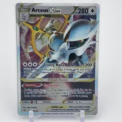 Arceus Vstar - 122/172 - METAL Promo - Pokemon Card - NM/M - Image 1