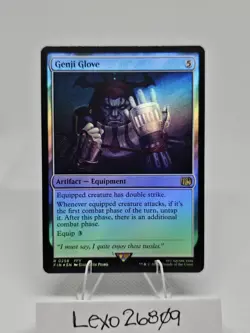 Genji Glove / Final Fantasy MTG/ FOIL - Image 1