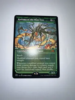Magic the Gathering MTG Kodama of the West Tree Kamigawa: Neon Dynasty NM Mythic - Image 1