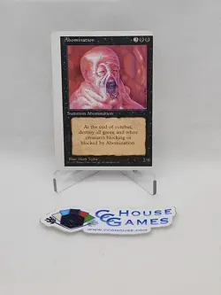 Abomination MISPRINT MISCUT 4th Edition MTG Magic *CCGHouse* - Image 1
