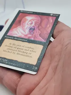Abomination MISPRINT MISCUT 4th Edition MTG Magic *CCGHouse* - Image 3