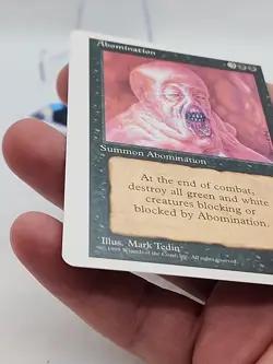 Abomination MISPRINT MISCUT 4th Edition MTG Magic *CCGHouse* - Image 4