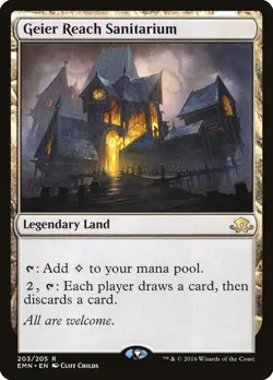 Geier Reach Sanitarium Eldritch Moon Rare NM Magic: The Gathering 203 Normal - Image 1