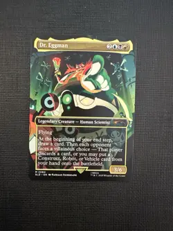 MTG Magic the Gathering Dr. Eggman (2084/2672) Secret Lair Drop Series NM - Image 1