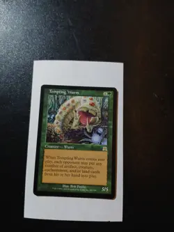 Magic The Gathering Tempting Wurm Onslaught Near Mint Condition ●89 - Image 3