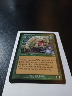Magic The Gathering Tempting Wurm Onslaught Near Mint Condition ●89 - Image 5