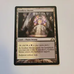 Have one to sellU Sell now Share Magic the Gathering - Godless Shrine - Gatecra - Image 1