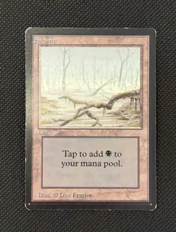 Magic the Gathering MTG - Beta Edition Land - Swamp C - MP x 2 - Image 4