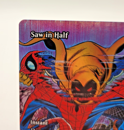 MTG Saw in Half (Borderless) Marvel FOIL MAR 0021 Magic The Gathering Spiderman - Image 5