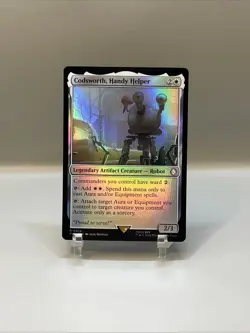 Magic The Gathering Codsworth, Handy Helper Universes Beyond: Fallout Foil - Image 2