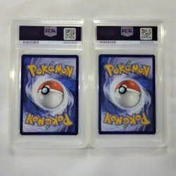 Pokemon TCG Lechonk 154/198 + 156/198 Scarlet & Violet Stamp Promos PSA 9 / MINT - Image 2