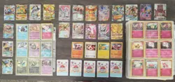 1211 Pokemon cards GXs EXs Mega EXs Ultra Beast Rare's Uncommon Commons and more - Image 1