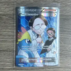 Pokemon TCG Fossil Researcher (110 Full Art) 110/111 XY Furious Fists Ultra Rare - Image 1