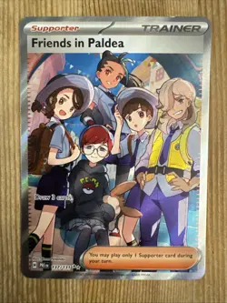 Friends in Paldea - 137/131 - HOLO - Pokemon Prismatic Evolutions NM - Image 1