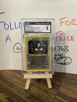 ✨ Magneton 1st Edition, “DOUBLE” HOLO Error, Neo Revelation 10/64, Pokemon ✨ - Image 1