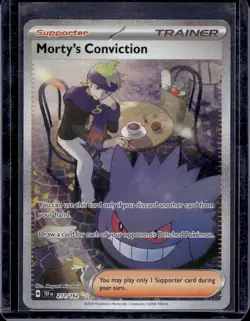 Pokemon SV05: Temporal Forces Morty's Conviction 211/162 - Image 1