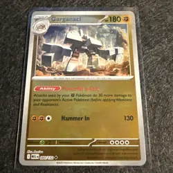 Garganacl 084/132 - Reverse Holo - Pokemon TCG: Mega Evolution - NM - Image 1