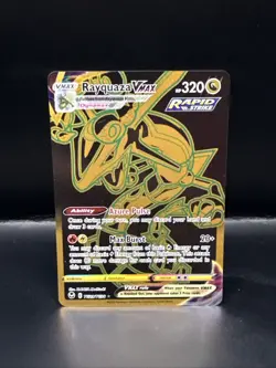 Pokemon TCG Rayquaza VMAX TG29/TG30 Silver Tempest Holo Gold Secret Rare - Image 4