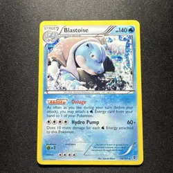 Blastoise #16/101-Holo Rare-Pokemon Black & White Plasma Blast 2013 - Image 1