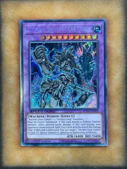 Yugioh Ultimate Ancient Gear Golem SGX1-END21 Speed Duel Secret Rare 1st Ed NM - Image 1