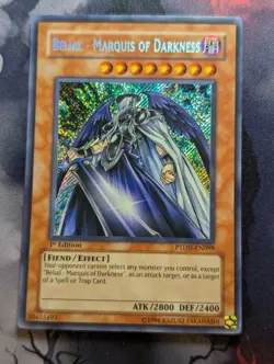 Belial - Marquis of Darkness - PTDN-EN099 - Secret Rare Yu-Gi-Oh! - 1st Ed NM - Image 1