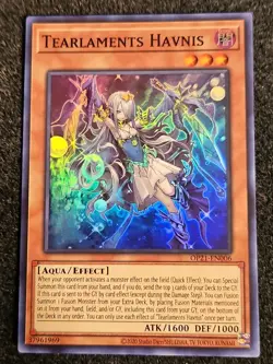 *** TEARLAMENTS HAVNIS *** SUPER RARE OP21-EN006 (MINT) YUGIOH! - Image 1