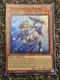 Yugioh Tearlaments Merrli OP21-EN005 Super Rare NM - Image 1